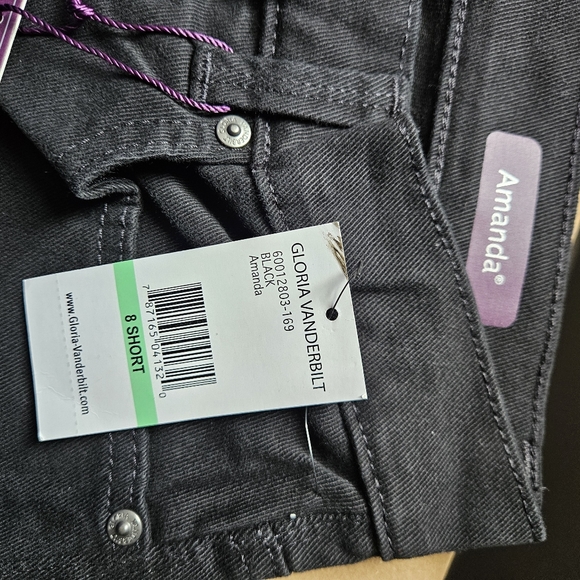 Gloria Vanderbilt 8 short women's jeans - Picture 8 of 9